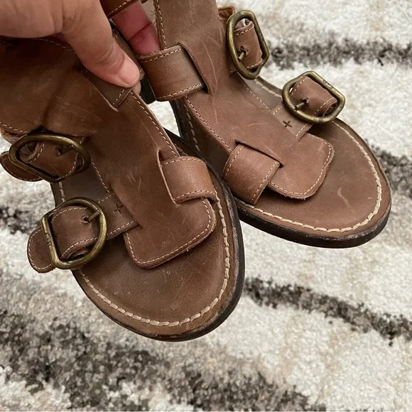 FIORENTINI + BAKERLeather Gladiator Sandals